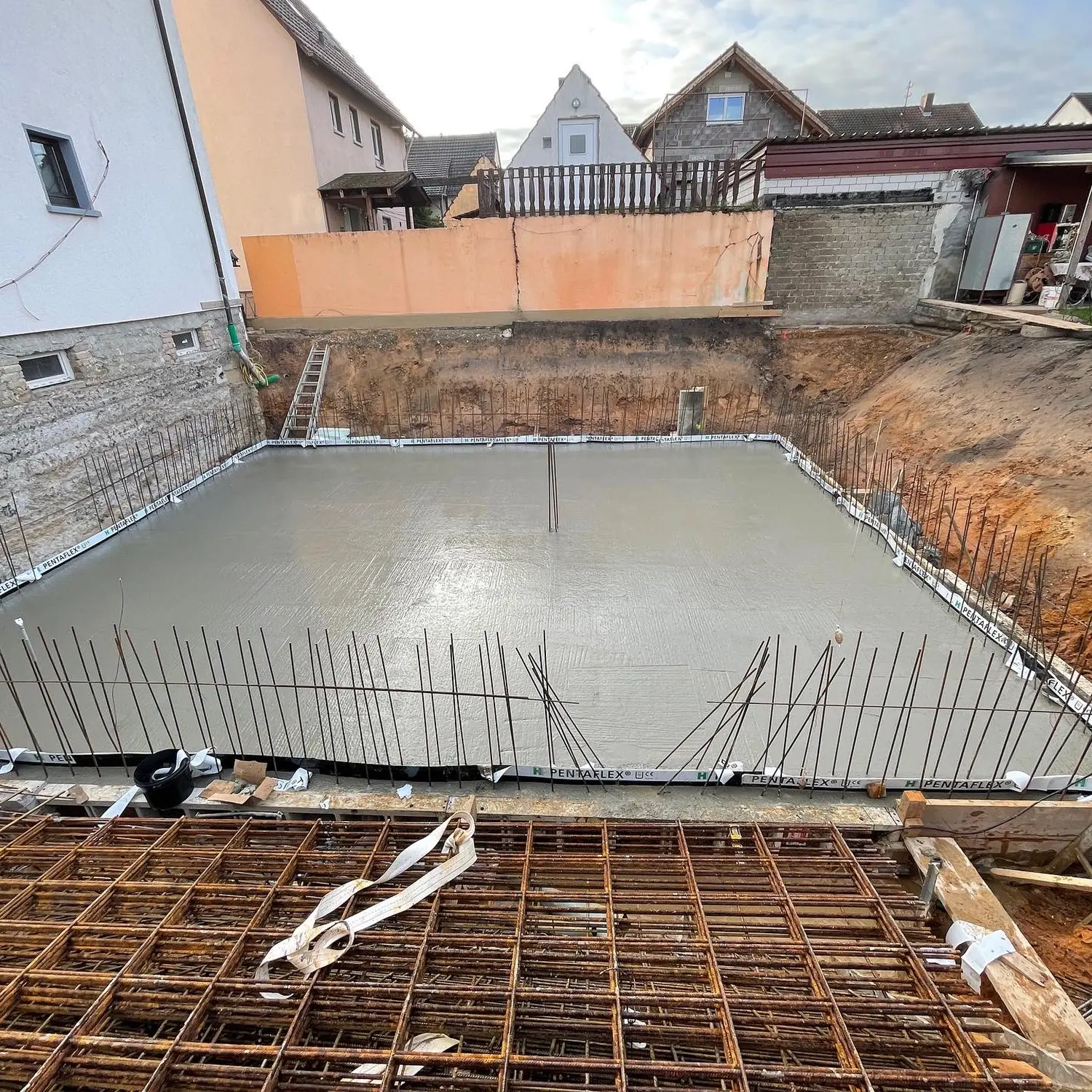 Rohbau von Volkert Bau