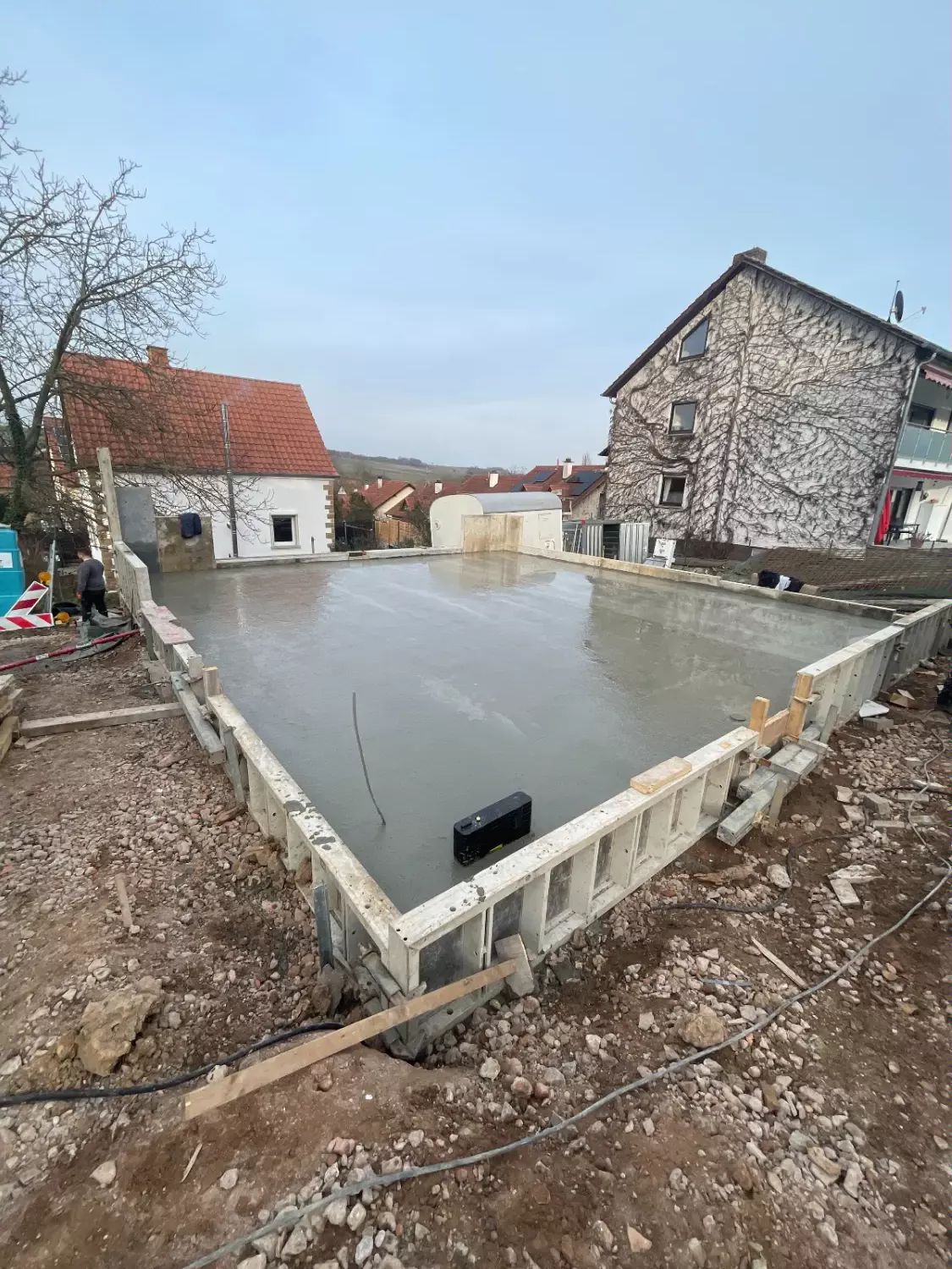 Rohbau von Volkert Bau